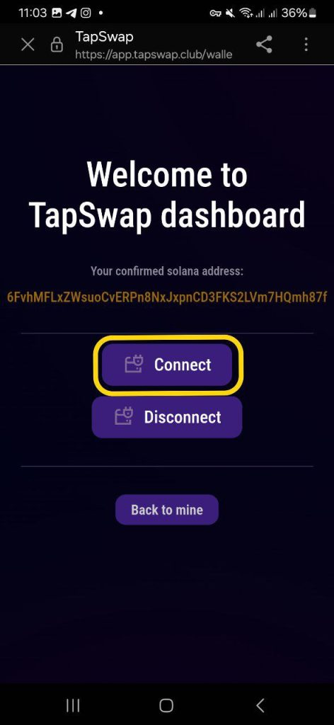 تپ سواپ وصل شدن به فانتوم