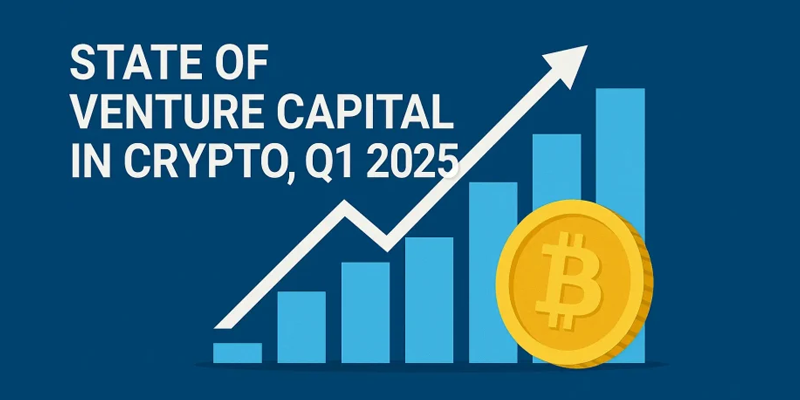 وضعیت سرمایه‌گذاری خطرپذیر در بازار کریپتو: سه‌ماهه اول ۲۰۲۵