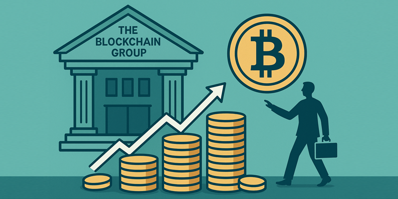 جاه‌طلبی The Blockchain Group: تصاحب ۱٪ از کل بیت‌کوین تا سال ۲۰۳۳