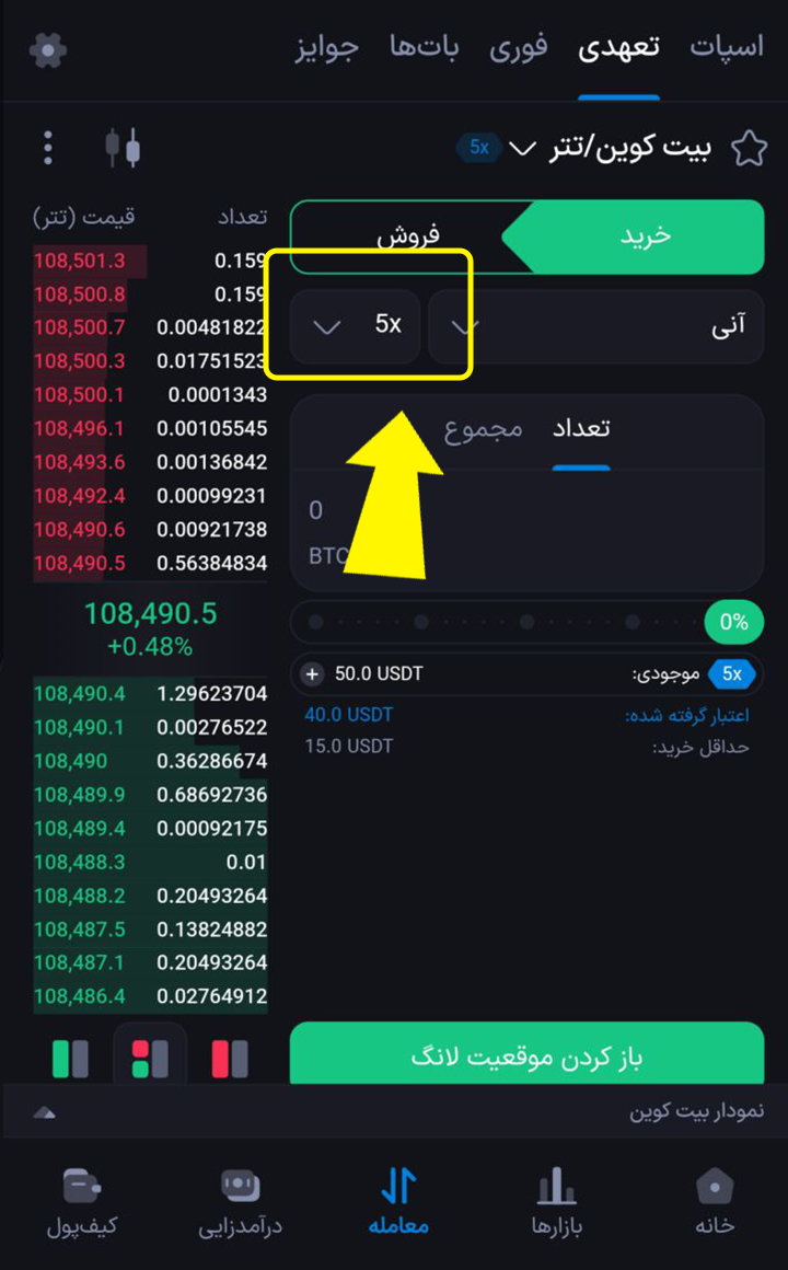 تعیین لوریج
