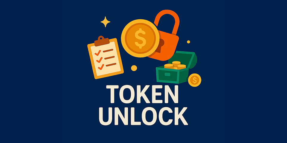 تقویم آزادسازی توکن‌ها: برای نوسانات شدید بازار آماده باشید