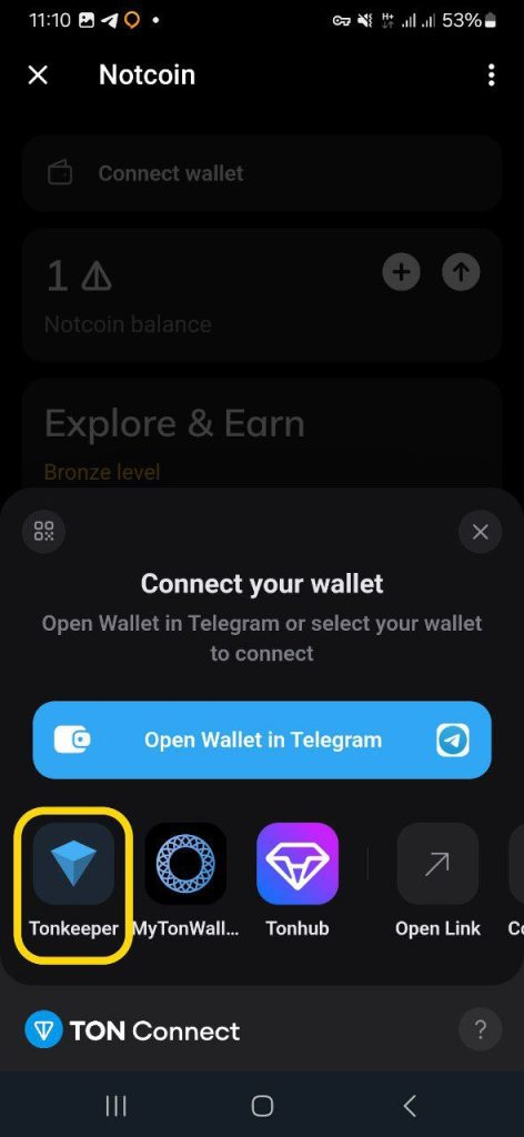 برداشت نات کوین